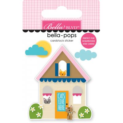 Bella BLVD Chloe Bella-Pops Sticker - Cat House